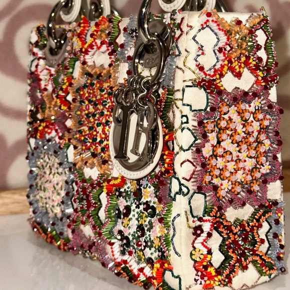 Lady Dior Mini Hand Bag - Picture 2 of 8